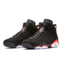 Кросівки Jordan 6 Retro Black Infrared 384664-060 Чорний/червоний