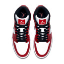 Кроссовки Jordan 1 Mid Chicago 554724-173 Белый/красный