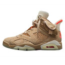 Кросівки Jordan 6 Retro Travis Scott British Khaki DH0690-200 Бежевий