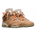 Кросівки Jordan 6 Retro Travis Scott British Khaki DH0690-200 Бежевий