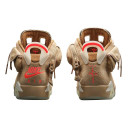 Кросівки Jordan 6 Retro Travis Scott British Khaki DH0690-200 Бежевий