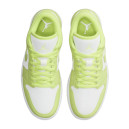 Кросівки Jordan 1 Low Limelight DH9619-103 Білий/зелений