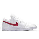 Кросівки Jordan 1 Low White University Red AO9944-161 Білий/червоний