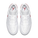 Кросівки Jordan 1 Low White University Red AO9944-161 Білий/червоний