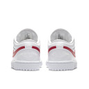 Кросівки Jordan 1 Low White University Red AO9944-161 Білий/червоний