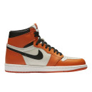 Кроссовки Jordan 1 Retro High Reverse Shattered Backboard 555088-113 Оранжевый