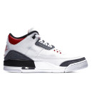 Кроссовки Jordan 3 Retro SE-T CO JP Fire Red Denim CZ6433-100 Белый/серый