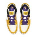 Кросівки Jordan 1 Mid SE Lakers 852542-700 Жовтий