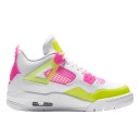 Кросівки Jordan 4 Retro White Lemon Pink CV7808-100 Різнокольорові