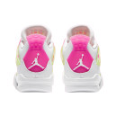 Кросівки Jordan 4 Retro White Lemon Pink CV7808-100 Різнокольорові