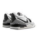 Кросівки Jordan Legacy 312 Low Tech Grey Fire Red Black CD7069-101 Чорний/сірий