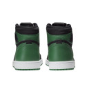 Кросівки Jordan 1 Retro High Pine Green Black 555088-030 Чорний/зелений