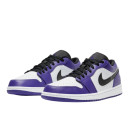 Кросівки Jordan 1 Low Court Purple White 553558-500 Фіолетовий