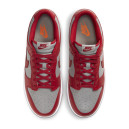 Кросівки Nike Dunk Low Retro Medium Grey Varsity Red UNLV DD1391-002 Білий/червоний