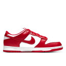 Кросівки Nike Dunk Low University Red White CU1727-100 Білий/червоний