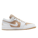 Кроссовки Jordan 1 Low White Tan DN6999-100 Бежевый