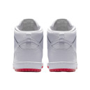 Sneakers Nike SB Dunk High Kevin Bradley AH9613-116 White, White/red