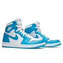Кросівки Jordan 1 Retro High UNC 555088-117 Блакитний