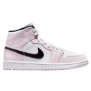 Кросівки Jordan 1 Mid Barely Rose BQ6472-500 Білий/рожевий