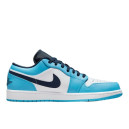 Кросівки Jordan 1 Low UNC 2021 553558-144 Блакитний