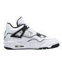 Кросівки Jordan 4 Retro DIY DC4101-100 Чорний/білий