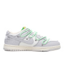 Кроссовки Nike Dunk Low Off-White Lot 07 of 50 DM1602-108 Белый/серый