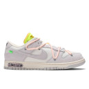Кросівки Nike Dunk Low Off-White Lot 12 of 50 DJ0950-100 Білий/сірий
