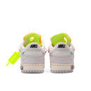 Кросівки Nike Dunk Low Off-White Lot 12 of 50 DJ0950-100 Білий/сірий
