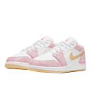 Кроссовки Jordan 1 Low Arctic Punch CW7104-601 Белый/розовый