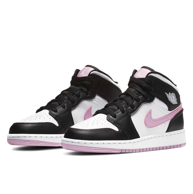 Jordan 1 Mid White Light Arctic Pink 555112-103