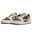 Кросівки Jordan 1 Retro Low Travis Scott Reverse Mocha DM7866-162 Коричневий