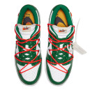 Кросівки Nike Dunk Low Off-White Pine Green CT0856-100 Зелений