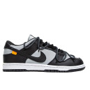 Кроссовки Nike Dunk Low Off-White Black Grey Черный/серый