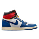 Кросівки Jordan 1 Retro High Union Los Angeles Blue Toe BV1300-146 Різнокольорові