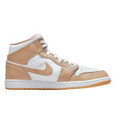 Кроссовки Jordan 1 Mid Tan Gum 554724-271 Бежевый