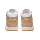 Кроссовки Jordan 1 Mid Tan Gum 554724-271 Бежевый