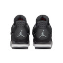 Кросівки Jordan 4 Retro Black Canvas DH7138-006 Чорний/білий
