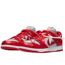 Кросівки Nike Dunk Low Off-White University Red CT0856-600 Білий/червоний