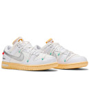 Кросівки Nike Dunk Low Off-White Lot 01 of 50 DM1602-127 Білий/сірий