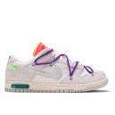 Кросівки Nike Dunk Low Off-White Lot 15 of 50 DJ0950-101 Білий/сірий