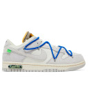Кроссовки Nike Dunk Low Off-White Lot 32 of 50 DJ0950-104 Белый/серый