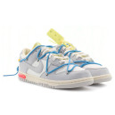 Кросівки Nike Dunk Low Off-White Lot 05 of 50 DM1602-113 Білий/сірий