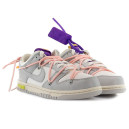 Кросівки Nike Dunk Low Off-White Lot 24 of 50 DM1602-119 Білий/сірий