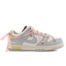 Кросівки Nike Dunk Low Off-White Lot 24 of 50 DM1602-119 Білий/сірий