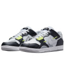 Кросівки Nike Dunk Low Scrap Wolf Grey Light Lemon Twist DC9723-001 Чорний/сірий