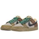 Кроссовки Nike Dunk Low Safari Golden Moss DX2654-200 Коричневый, Бежевый