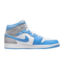 Кросівки Jordan 1 Mid University Blue Grey DX9276-100 Різнокольорові