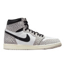 Кросівки Jordan 1 High OG Elephant Print DZ5485-052 Білий/сірий