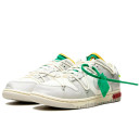Кроссовки Nike Dunk Low Off-White Lot 25 of 50 DM1602-121 Белый/серый