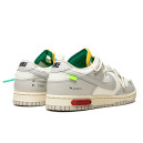 Кроссовки Nike Dunk Low Off-White Lot 25 of 50 DM1602-121 Белый/серый